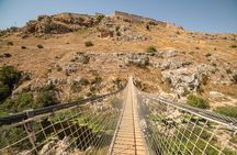 Trekking from Matera's Sassi to the Murgia with tibetan bridge