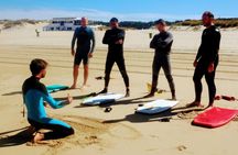 Two-hour surf or bodyboard lesson in Lisbon