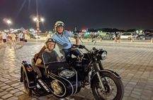 Night sidecar ride in Bordeaux