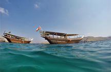 Fjords of Musandam dhow cruise half-day with drinks and fruit