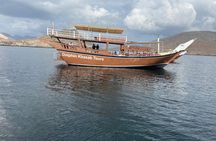 Private full-day dhow cruise from Khasab