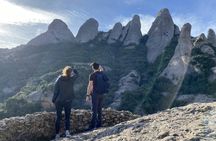 Montserrat hiking and horse riding experience from Barcelona