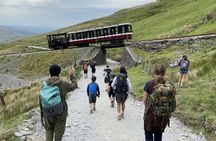 Summit of Snowdon hiking guided tour