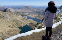 Summit of Snowdon hiking guided tour
