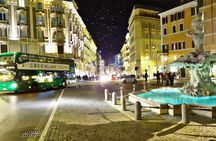 Rome open bus night tour with tasting stop