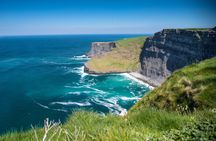Cliffs of Moher and Burren day trip including Dunguaire Castle, Aillwee Cave, and Doolin from Galway