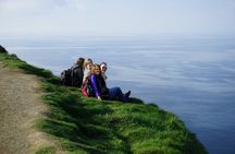Cliffs of Moher and Burren day trip including Dunguaire Castle, Aillwee Cave, and Doolin from Galway