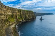 Cliffs of Moher and Burren day trip including Dunguaire Castle, Aillwee Cave, and Doolin from Galway