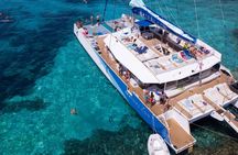 Malta beaches and bays catamaran sailing tour
