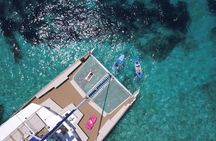 Malta beaches and bays catamaran sailing tour