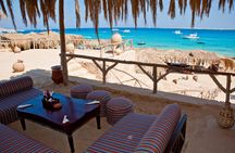 Mahmya Giftun Island sunset with full-day snorkeling cruise and beach in Hurghada