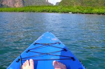 Full-day sea kayaking adventure in Ao Thalane from Krabi