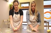 Homemade pasta and dessert cooking class in Florence's historic center