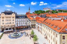 Bratislava city center tour from Vienna with coffee and cake
