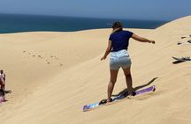 Sandboarding guided experience from Agadir