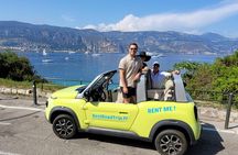 4-hour road trip from Nice to Monaco in an electric convertible