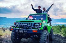 Mount Batur sunrise & Natural Hot Springs 4WD jeep tour