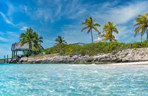 Pearl Island beach escape tour with a private ocean view cabana