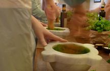 Pesto cooking class in Manarola