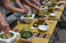 Pesto cooking class in Manarola