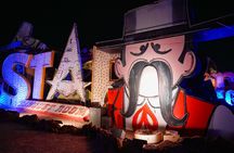 The Neon Museum and helicopter night flight spectacular