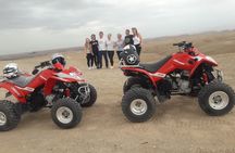 Agafay desert private sunset quad bike tour from Marrakech