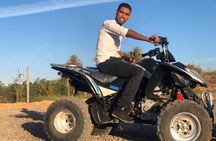 Agafay desert private sunset quad bike tour from Marrakech