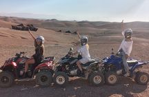 Agafay desert private sunset quad bike tour from Marrakech