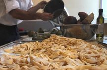 Farmers’ market shopping and Roman meal cooking class