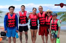 Clear kayak reef tour with pontoons in Maui
