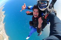 Tandem skydive experience in Gran Canaria