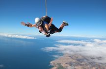 Tandem skydive experience in Gran Canaria