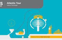 75-minute Dubai boat tour of Atlantis, Dubai Marina, Palm Jumeirah
