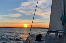 Sunset catamaran cruise in Valencia