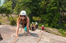 Guided introduction to climbing in Squamish or Whistler