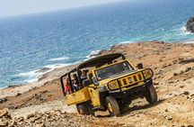 Aruba caves and snorkel off-road safari