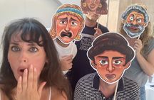 Live interactive ancient Greek murder mystery game in Athens