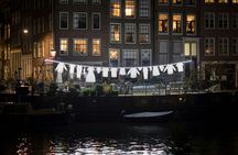 Amsterdam Light Festival canal cruise on a luxury boat