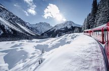 Bernina Express scenic train ride from Sankt Moritz to Tirano