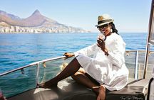 Cape Town pre-sunset sparkling wine boat experience