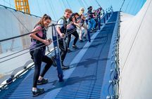 Up at The O2 daylight climb
