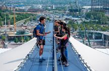 Up at The O2 daylight climb
