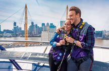 Up at The O2 daylight climb