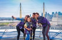 Up at The O2 daylight climb