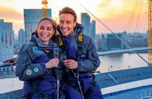 Up at The O2 sunset climb