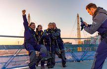 Up at The O2 sunset climb
