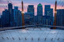 Up at The O2 twilight climb