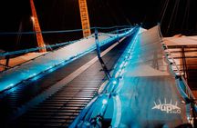 Up at The O2 twilight climb