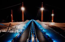 Up at The O2 twilight climb