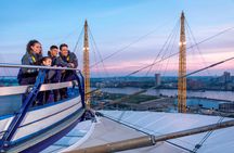 Up at The O2 twilight climb